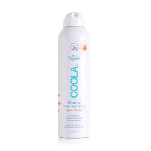 Mineral Body Organic Sunscreen Spray Spf 30 - Tropical Coconut